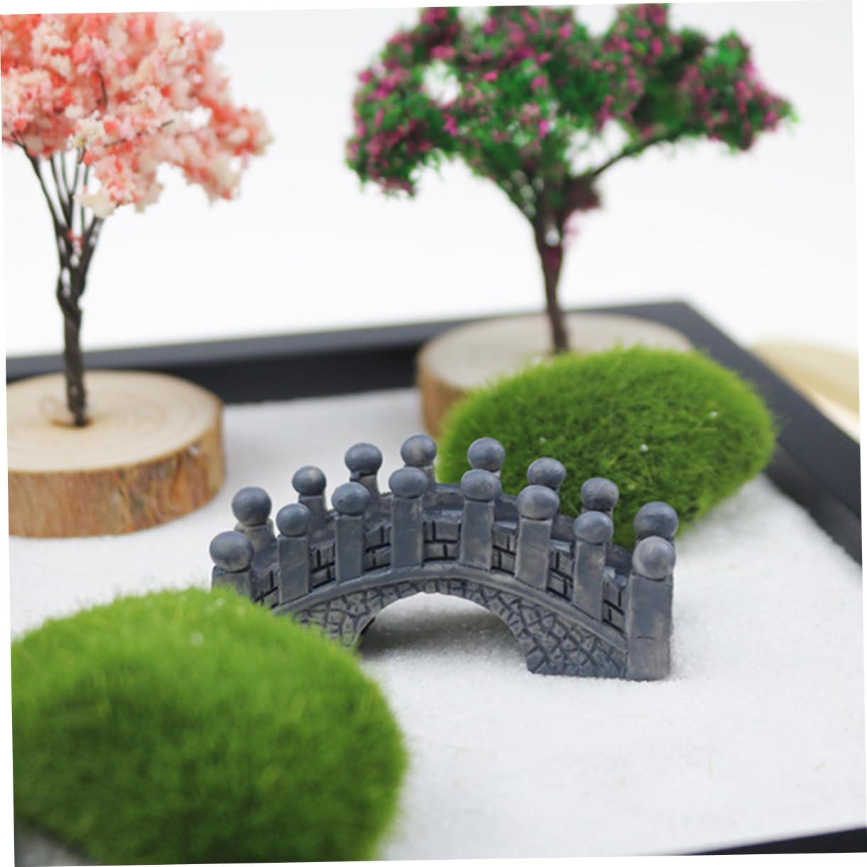 1 Set Mini Garden Decoration Meditation Accessories Home Sandbox Adorn Modern Home Decor