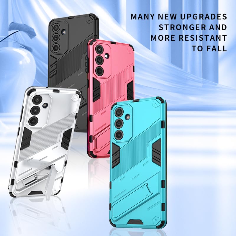 WOKEZ Fodral till Samsung Galaxy M55 5G med Kickstand och Stöttålighet