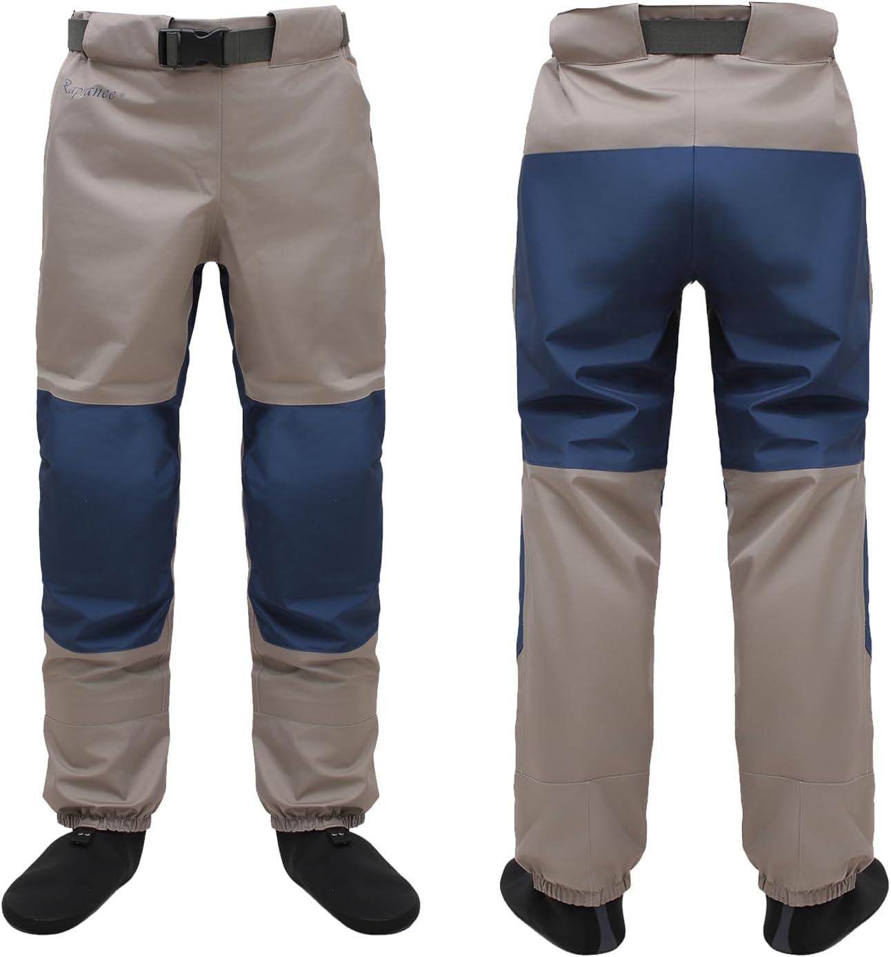 Raprance Breathable Stockingfoot Waist High Fishing Wading Pants Waders - Image 8