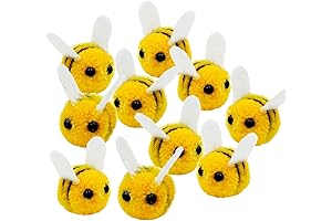 DIY Felt Bees for Embellishment or Decoration