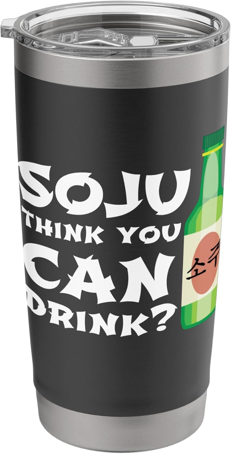 Soju Korean Liquor Alcohol - Korea Soju Drink Stainless Steel Insulated Tumbler - Amazon product rated Grade F
