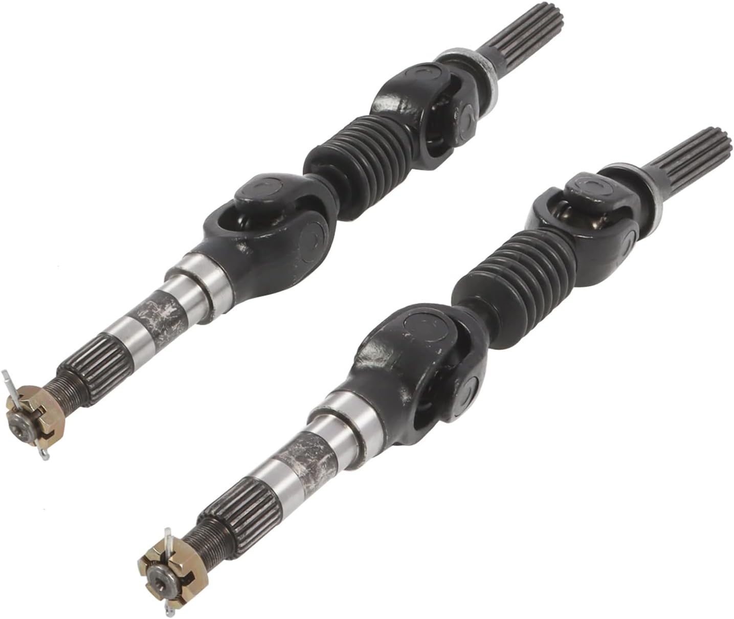 K7711-12334 Left Right Rear Axles Compatible with RTV900 RTV1100 RTV1140 2005-2020 K7711-12330 Black