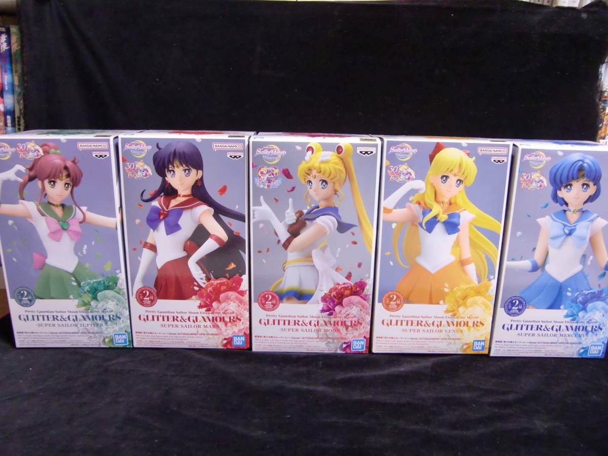 劇場版「美少女戦士セーラームーンEternal」フィギュア6点セット 劇場