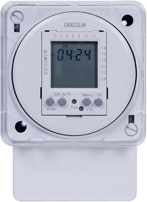 Grasslin Intermatic Fm1d20a 120 16a 120v 50 60hz Electronic 24 Hour 7 Day Timer Module Surface Din Rail Mount Electrical Timers 