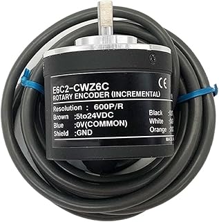BOBYK E6C2-CWZ6C Rotary Encoder 10 30 50 100 200 300 360 400 500 600 1000 1024 2000 720/P/R incremental Rotary Encoder E6C2 CWZ6C (Color : 30PR)
