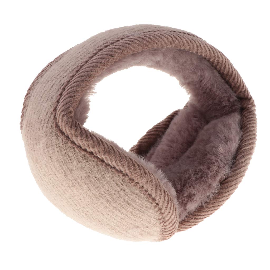 BNF®Unisex Foldable Earmuffs Winter Fleece Ear Warmers Earlap Outdoor Grey|1 Piece Ear Muff|Clothing, Shoes & Accessories-image-5