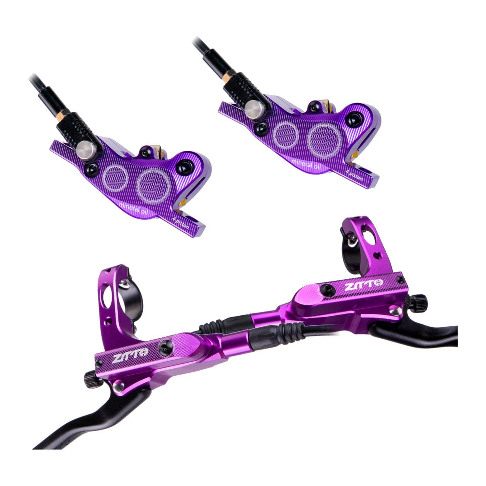 Kit freins à disque hydrauliques VTT pour rouler sur sentiers forestiers et chemins de montagne
