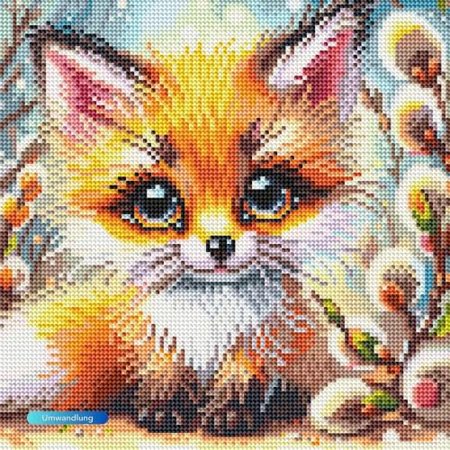 Diamond Painting Pico 30x30 cm avec strass carrés