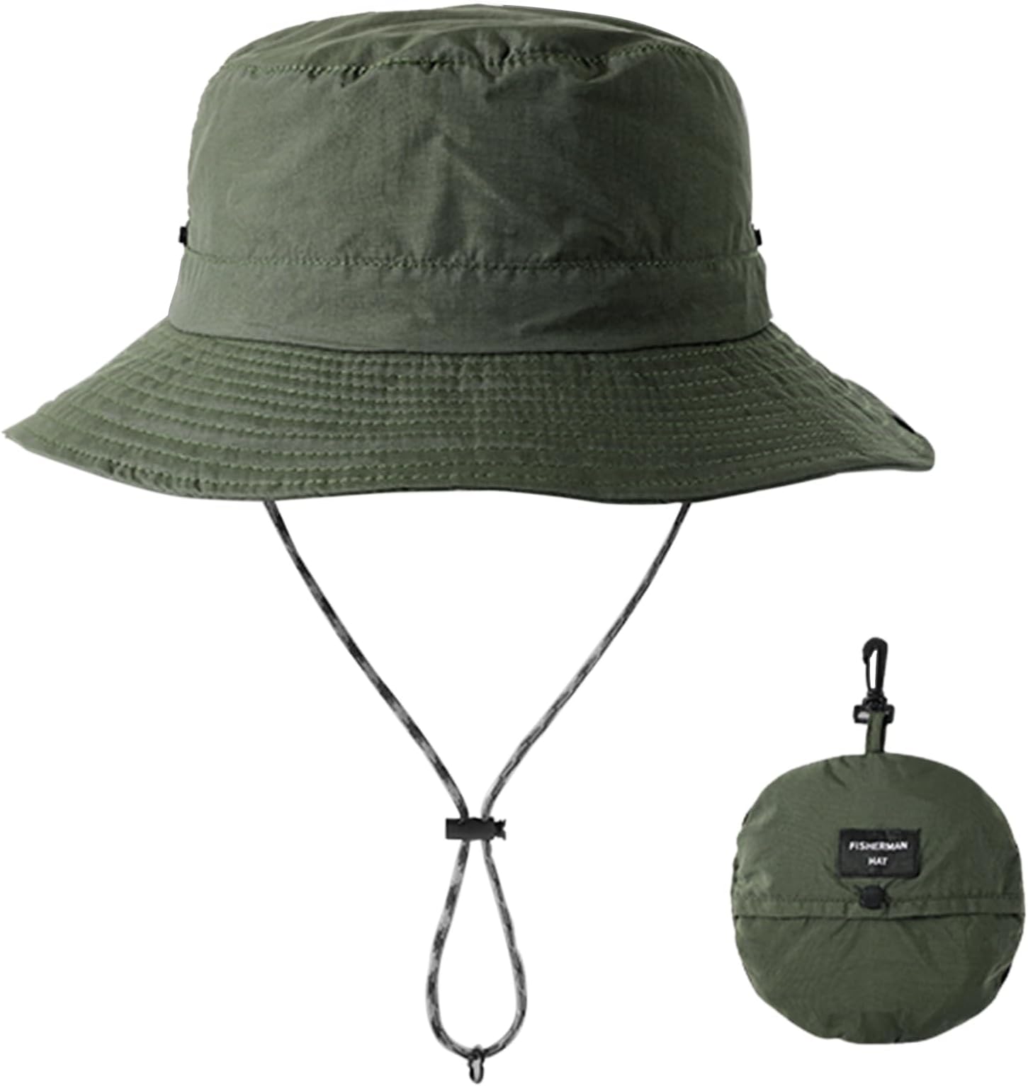 Bucket Hat Foldable Boonie Hat UPF 50+ Sun Protection for Urban Outdoor Beach Fishing Summer Safari Hiking Men Women