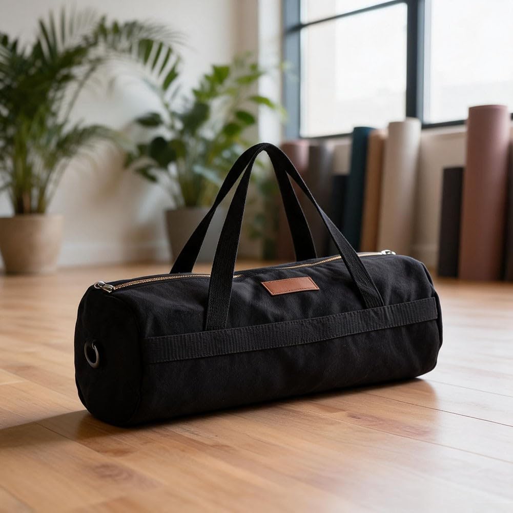 Bolsa Multiusos para lona Impermeable para Electricistas Bolsa(Large Black)