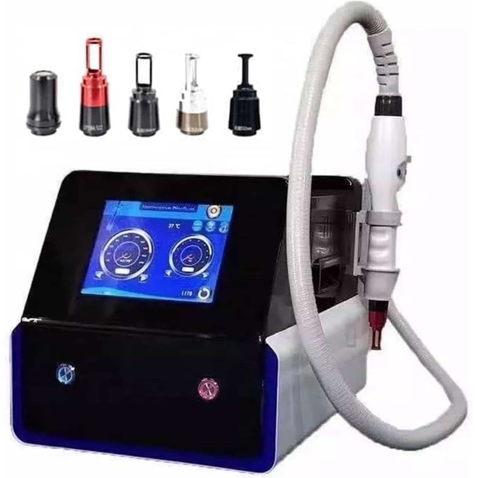 Zensefarin Multicolor Professional Tattoo Removal Machine,Eyebrow Tattoo Lip Tattoo Eye Picosecond Lasers Technology Remove Pigment Remove Spots,Skin Whitening Black Spot Remover 5 Heads