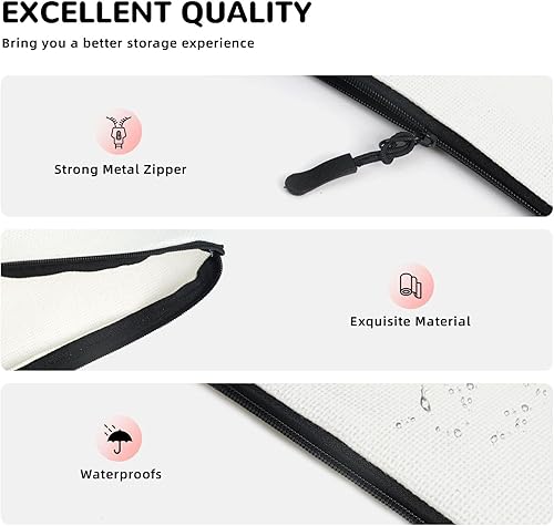 Miniatura 4 de Bolsa de billar colorida bolsa de maquillaje de cáñamo falso, bolsas de viaje, bolsa de aseo con cremallera de 9.45 x 6.7 pulgadas, Style 7, Tamaño