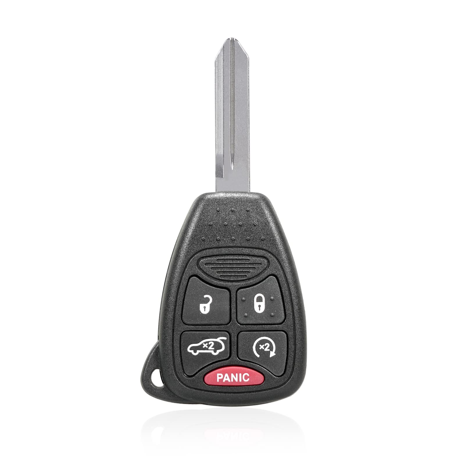 Unifizz 1 Pack Car Key Fob Keyless Entry Remote for Jeep Grand for Cherokee 2006-2007 and for Jeep Commander 2007 Black