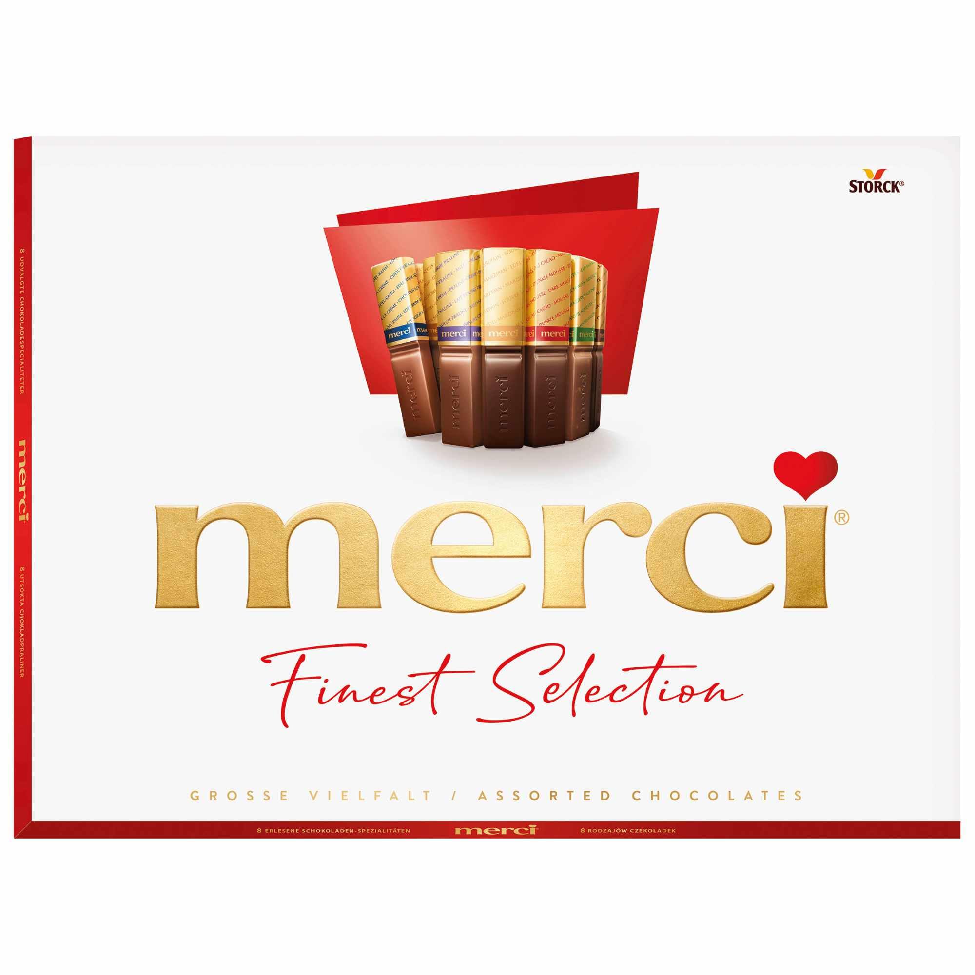 usy Bundle für Merci große Vielfalt VPE (6x675g Packung) + usy Block