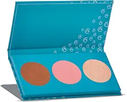 Paleta Blush Iluminador e Contorno Catharine Hill Trio Sculpt Chill Multifuncional (1022/K2 - Cor 02, 9g)