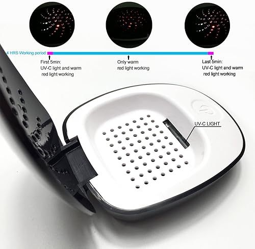 Miniatura 5 de Deshumidificador eléctrico portátil USB Secador de audífonos, rango de temperatura 104 ~ 122 grados, ahorro de energía y seguro