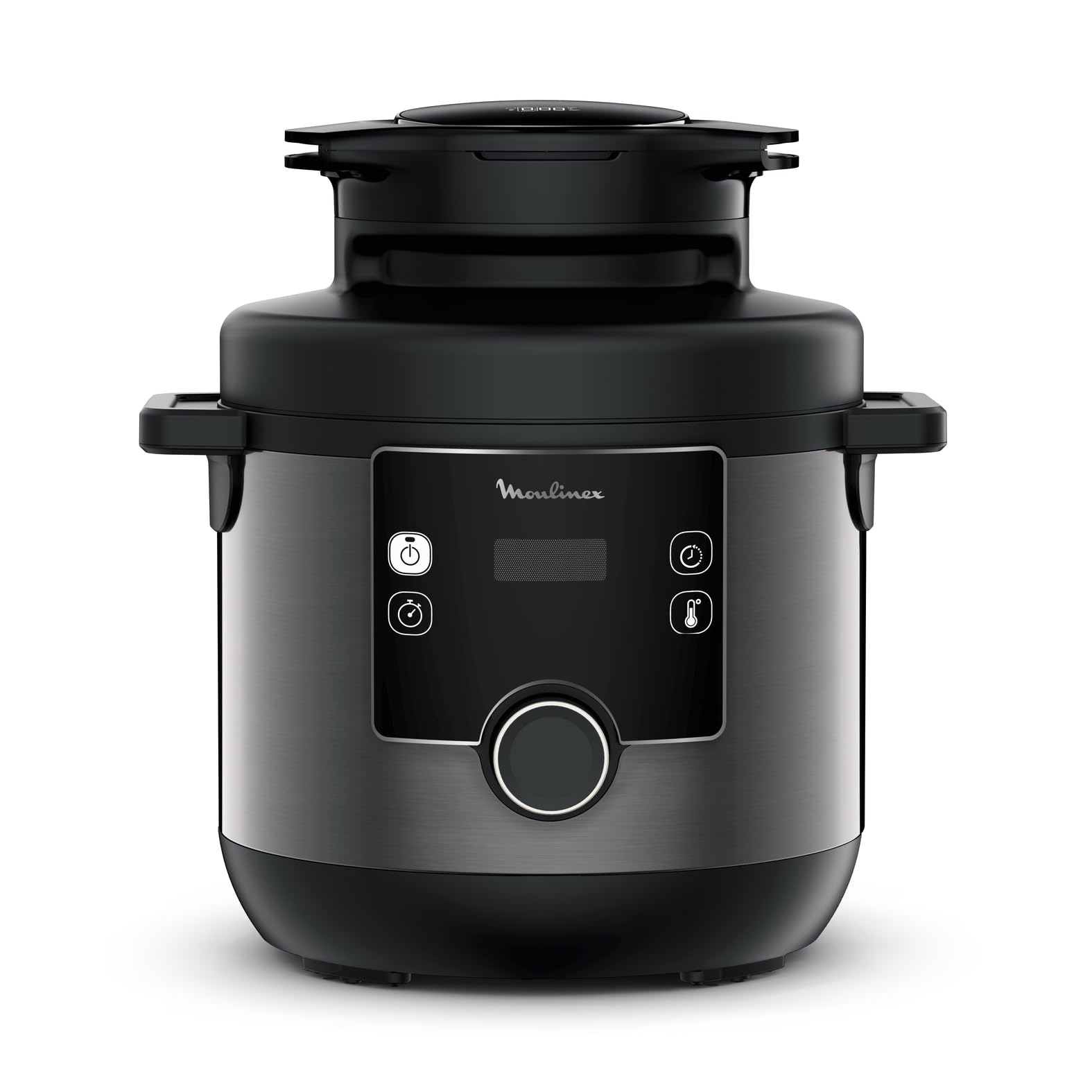 Moulinex Turbo Cuisine & Fry Multicooker 15 in 1, Facile e Veloce 7.6L, Funzioni Friggitrice ad Aria e Cottura a Pressione, Versatile, CE7788