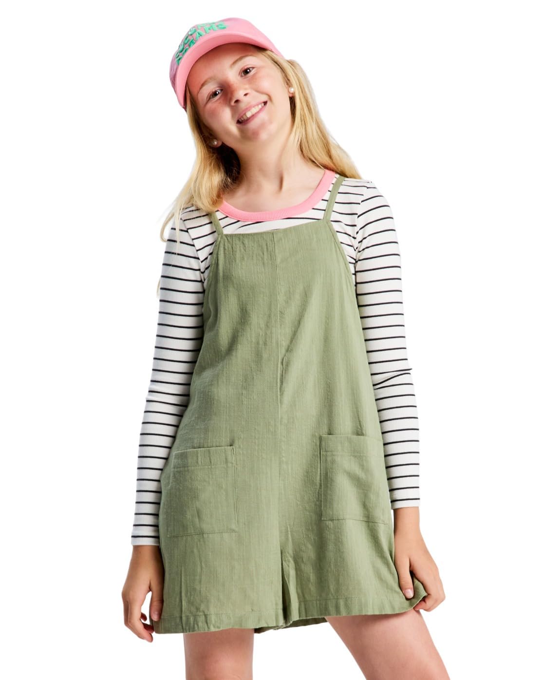 Onesie Roxy Chicas mono largo de algodón para niñas ERGWO03009 7