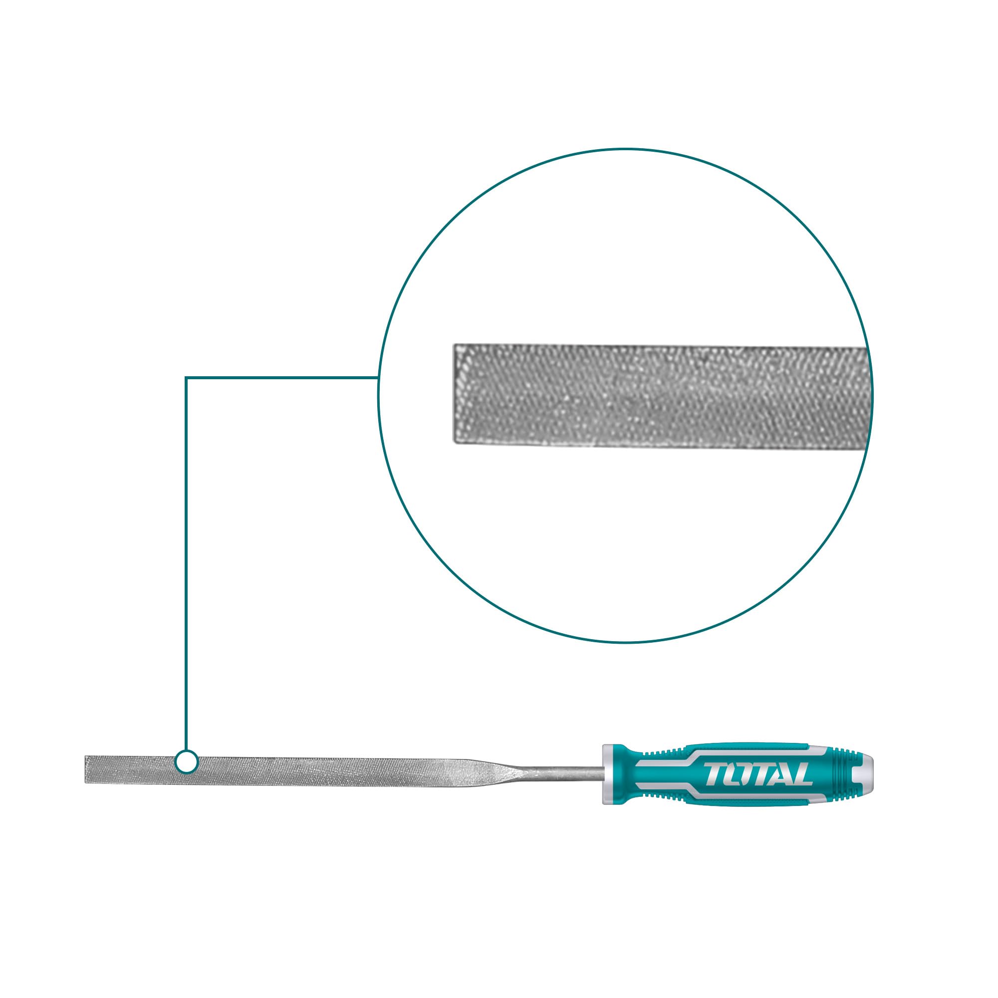 Bahco Hand File 1-100-08-2-2