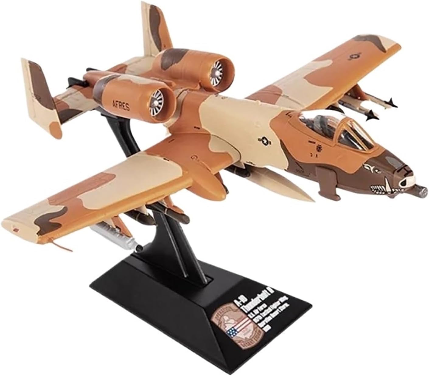 1 144 Scale for Warthog Attack Aircraft 1990 Operation Desert Storm A-10 Military Classic Display Model Hobby Playgame Kit