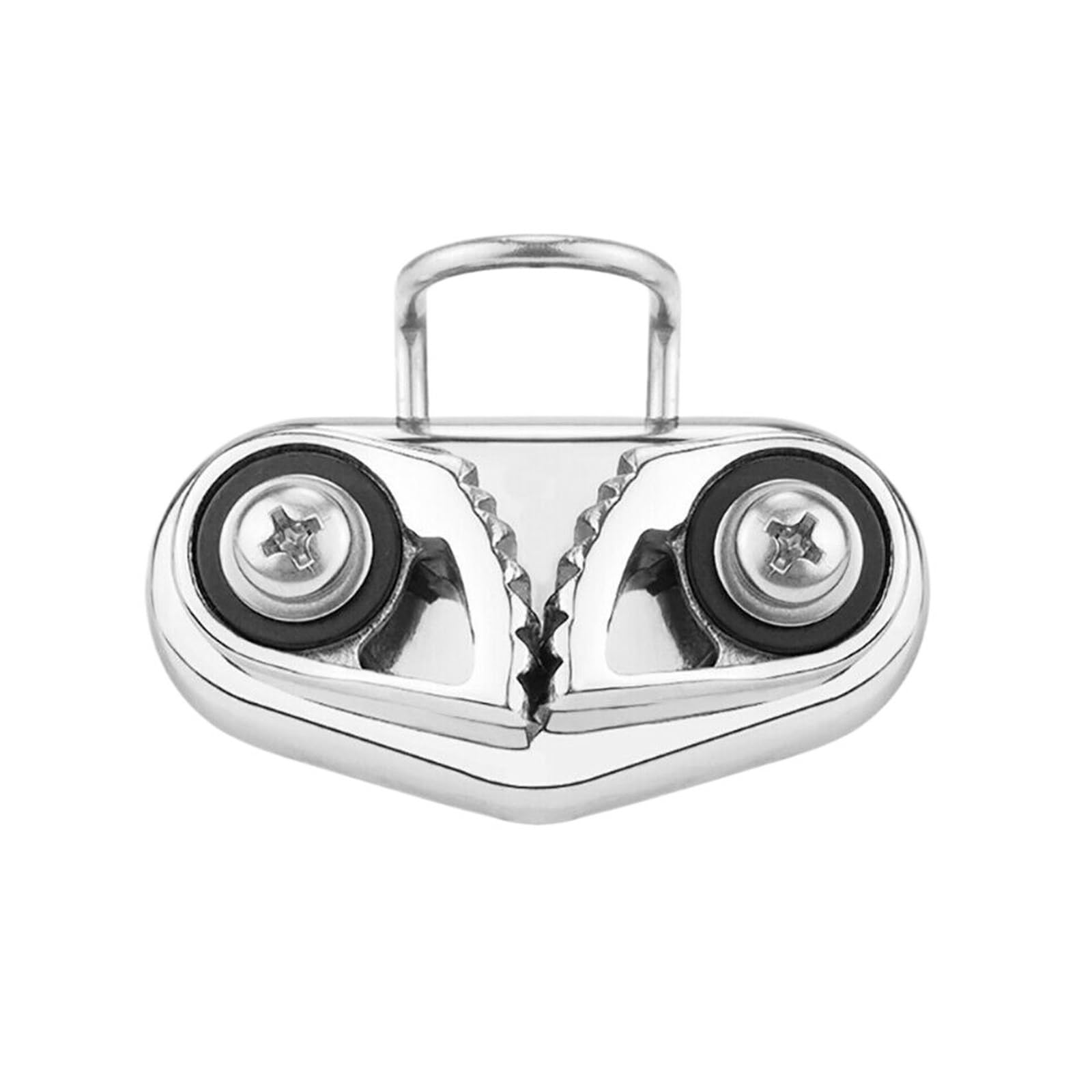 Bitta passacavo in Acciaio Inox da 68 mm for Barca con Anello di Guida for Barca a Vela, Canoa, Kayak, Tender