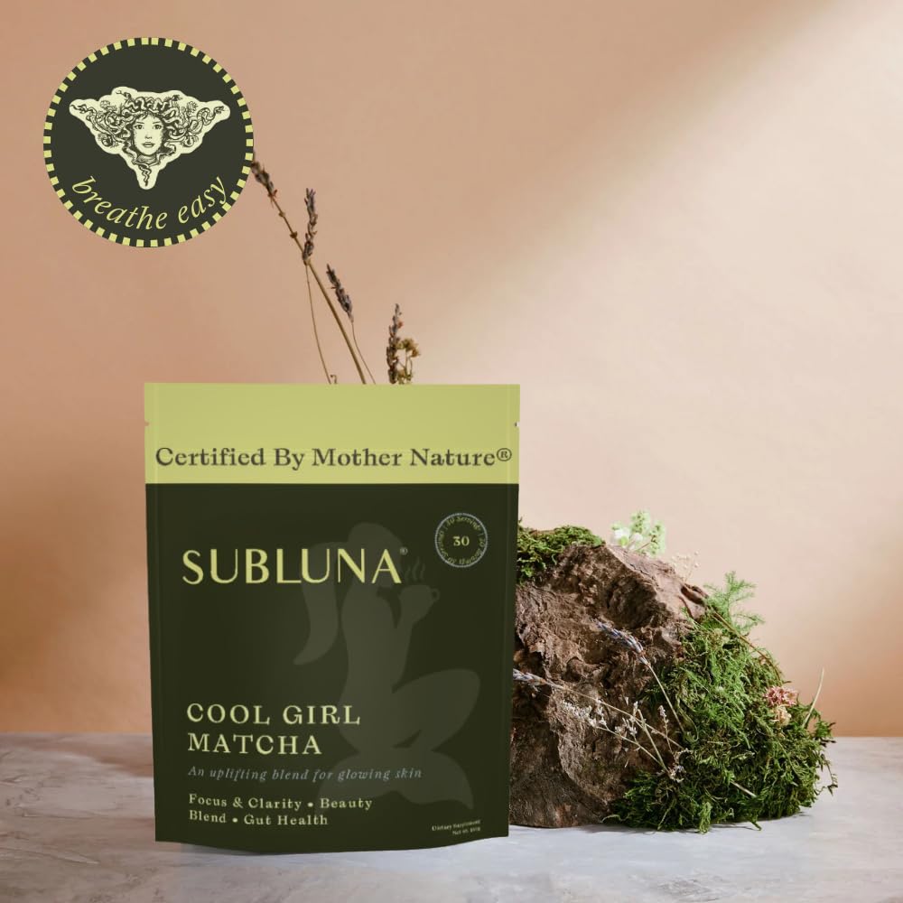 Cool Girl Matcha Powder Ceremonial Grade with Tremella Mushroom Rose Petal 180g — view 4
