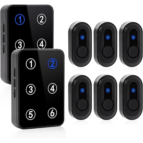 500ft-Range Wireless Caregiver Pager System