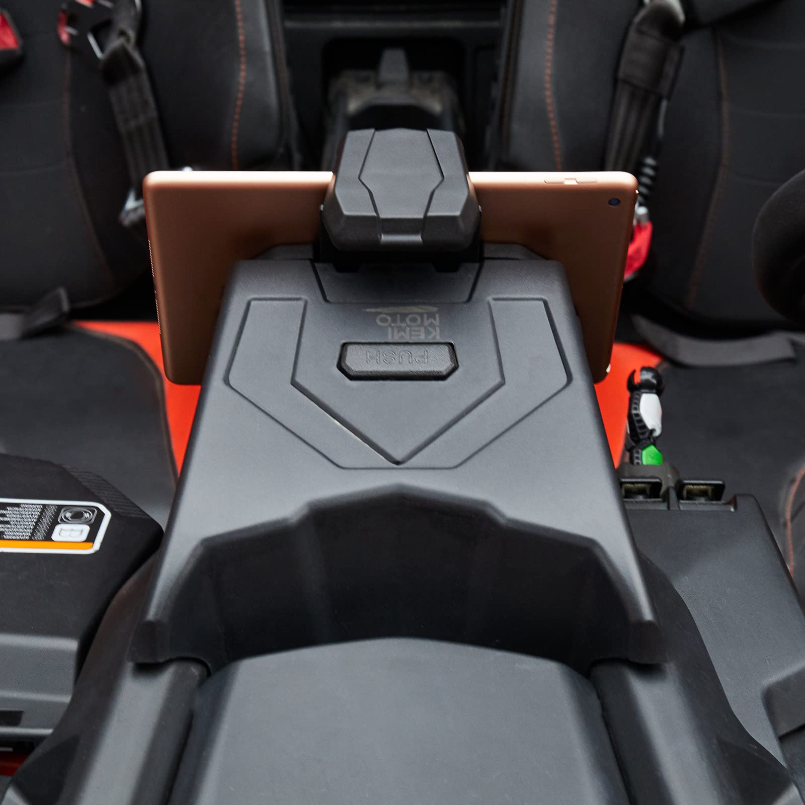 Kemimoto X3 Device Tablet Holder Compatible with 2017-2021 Can Am Maverick X3 / X3 Max DS MR RC Turbo R