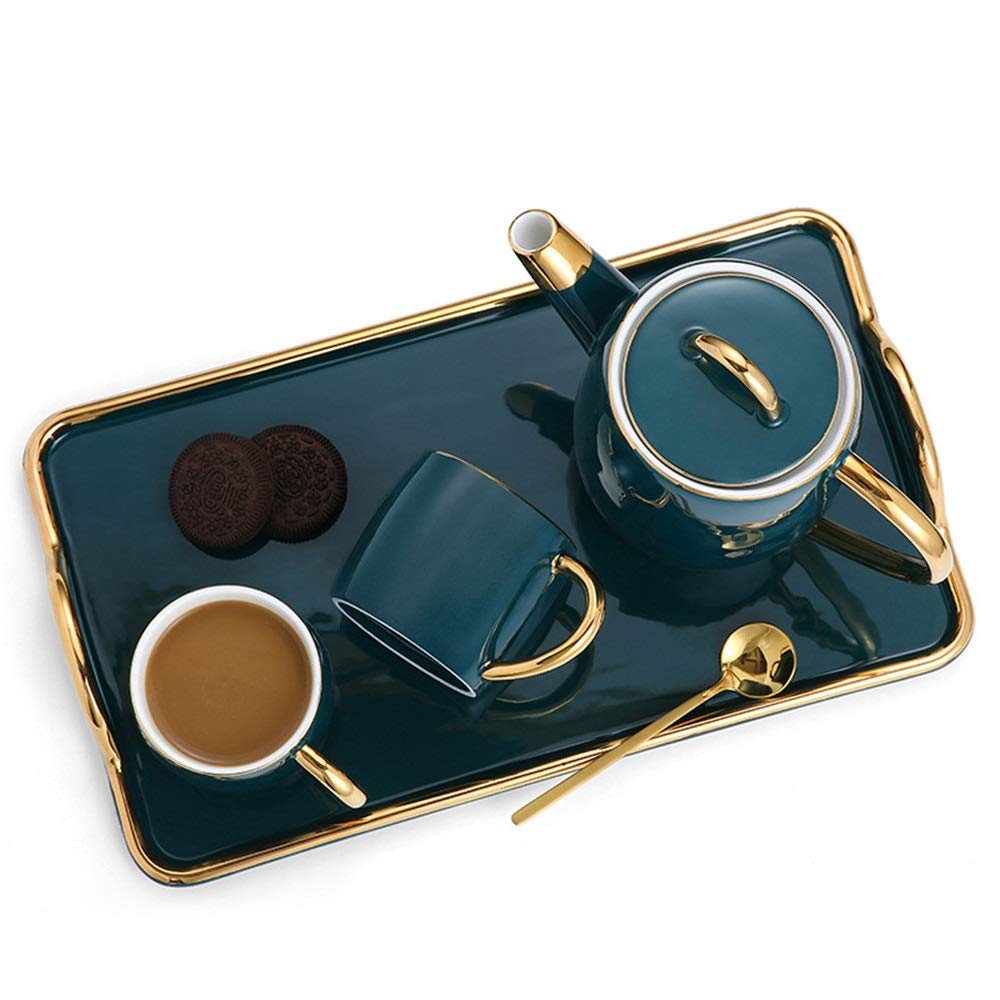 TEA＠　1001 Amazon.com: ZXXHNNAIH Tea Set European Elegant Afternoon Tea
