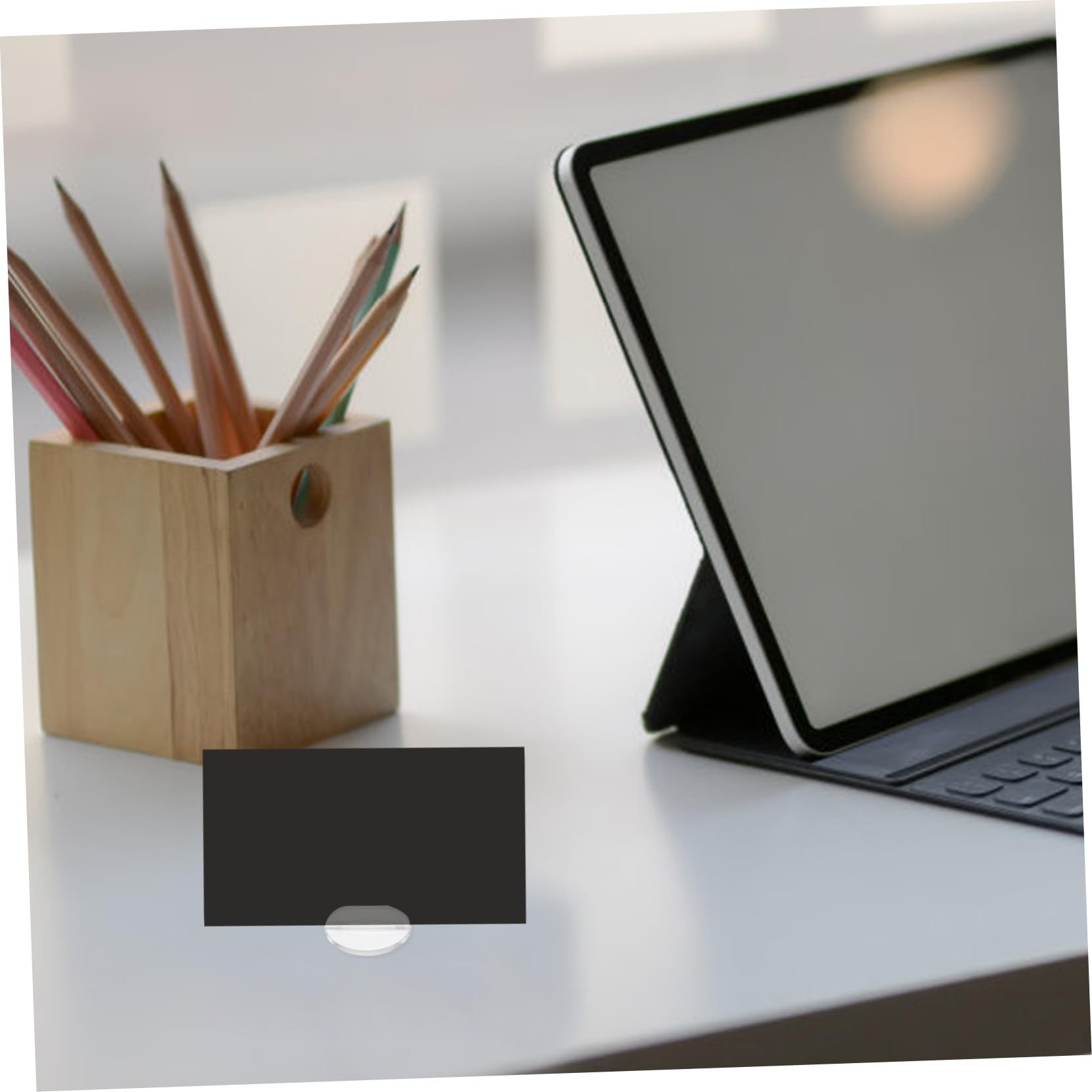 DOITOOL 5 Series Soporte De Tarjetas De Transparente Organizador De Tarjetas Para Escritorio Elegante Mano Y Ordenadas 50 Piezas X 5