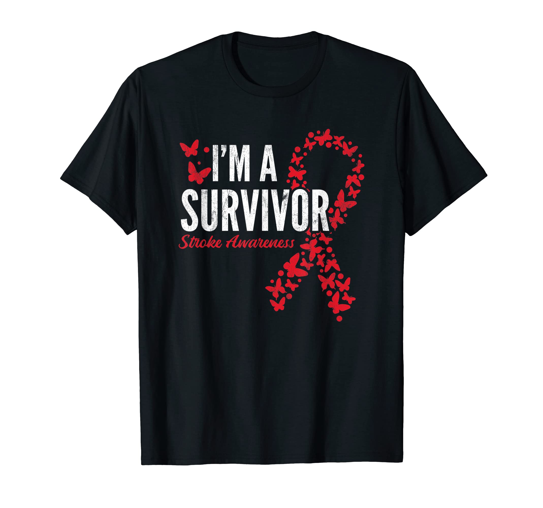 Stroke Awareness Stroke Survivor GiftsSurvivor Stroke Awareness Stroke Survivor T-ShirtOEKO-TEX STANDARD 100