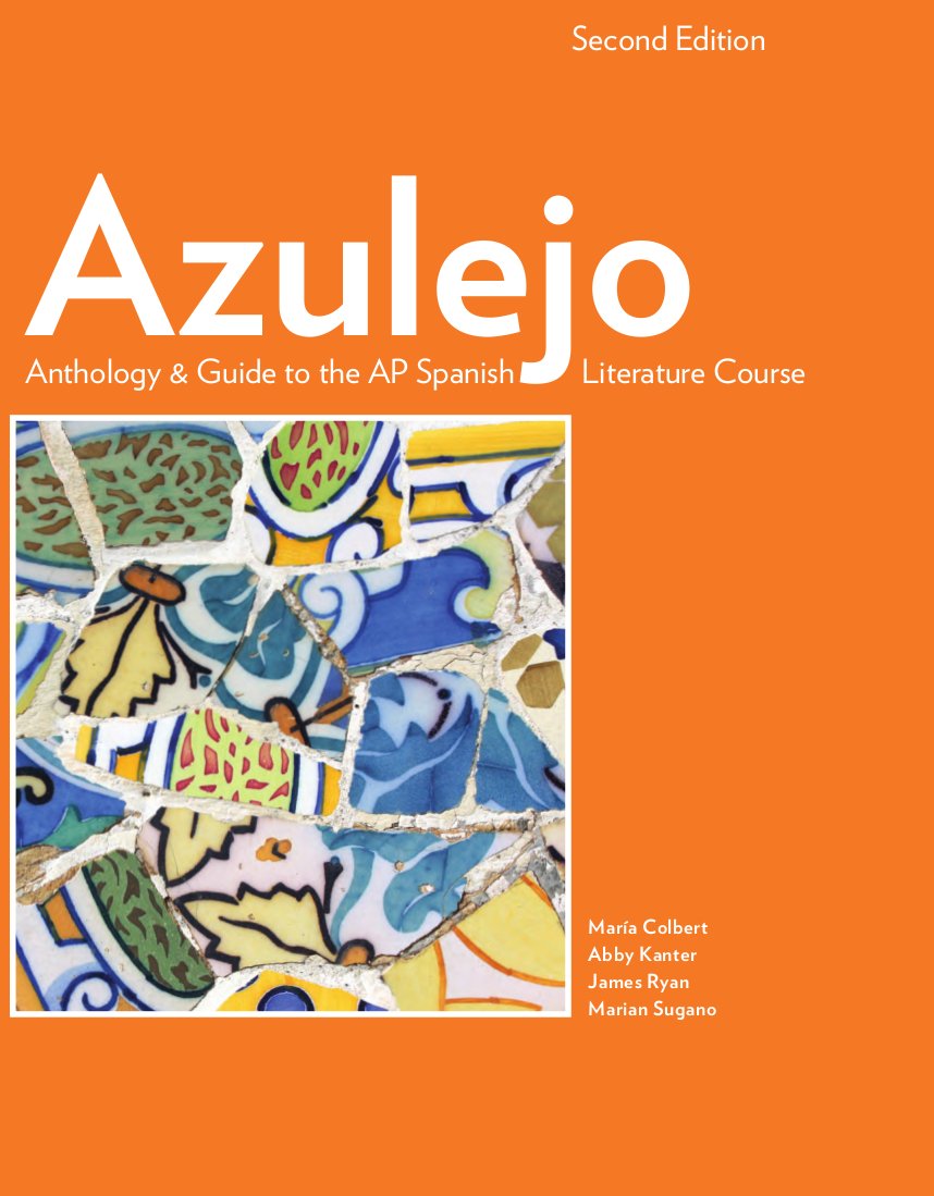 Amazon.com: Azulejo Anthology & Guide to the AP Spanish Literature