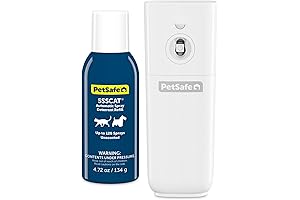PetSafe SSSCAT Motion Activated Pet Deterrent | Cat Deterrent Spray | Demarcate...