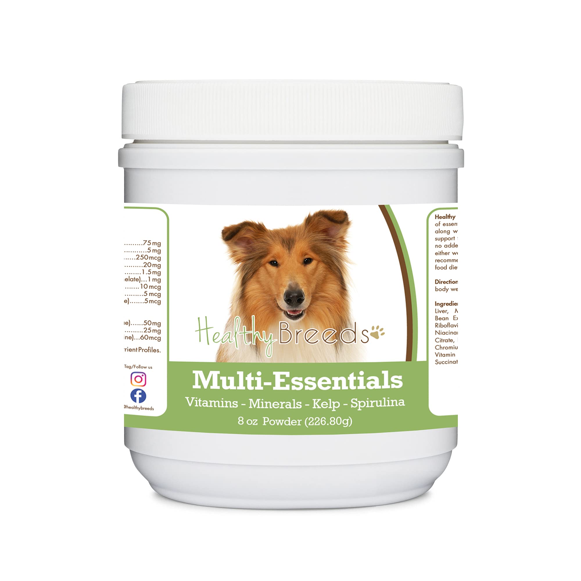 Healthy Breeds Collie Multi-Essentials Powder for Dogs 8 oz