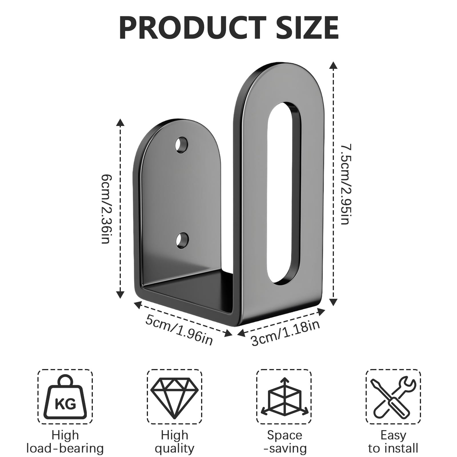Support Planche A Decouper 8 Pièces Porte Couvercle Cuisine Range Couvercle Casserole Autocollant Pour Organiser Votre Cuisine, Votre Salle De Bain Et Votre Salon