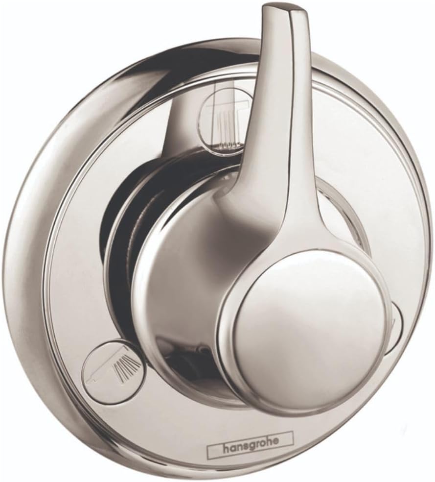 hansgrohe Ecostat Classic -Handle -inch Wide Diverter Valve Trim Only in Brushed Bronze, 15934141