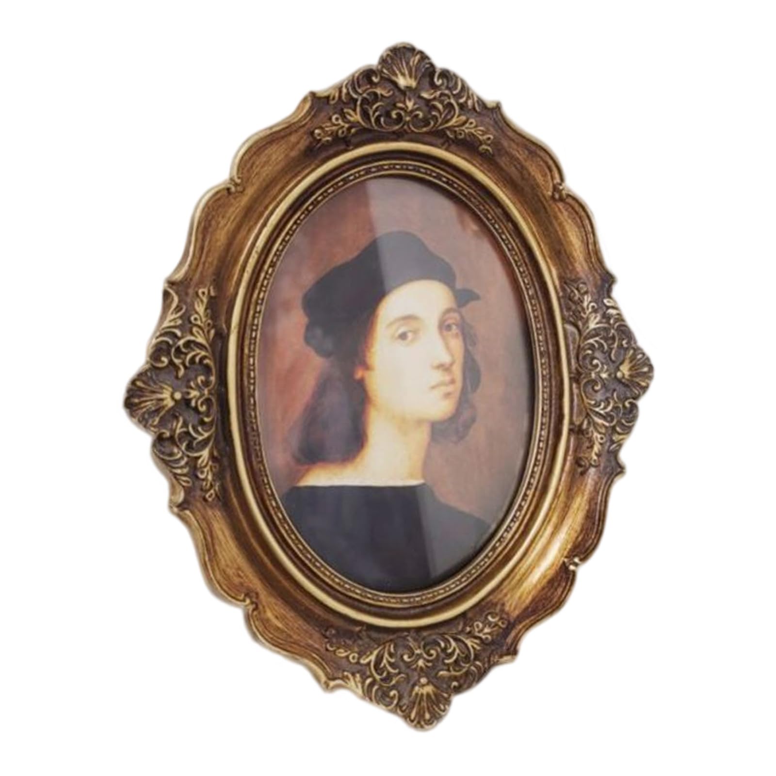 TFAOYS Picture Frame Antique Ornate Photo Frames for Tabletop Wall Hanging Decorative Frames Home Gallery Decors Decorative Frame