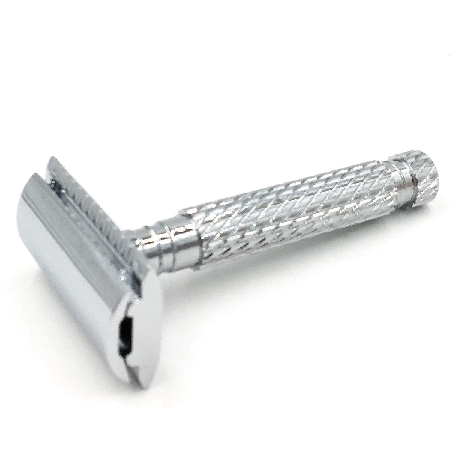 Parker 94R Hefty Safety Razor with Chrome Brass Handle and 5 Blades