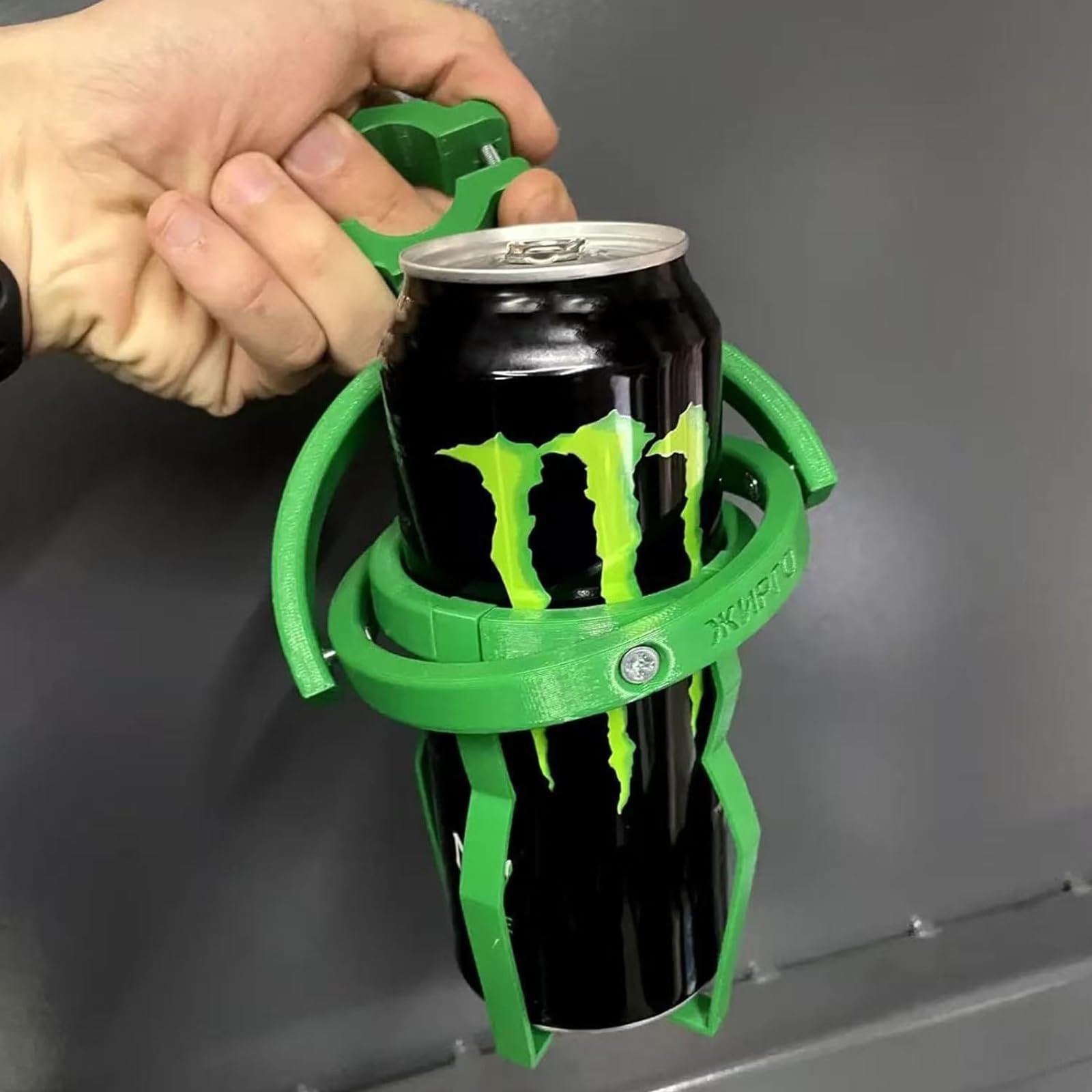 Gyro Getränkehalter Selbstnivellierend - Auslaufsicherer Flaschenhalter Für Fahrrad, Traktor, Motorrad