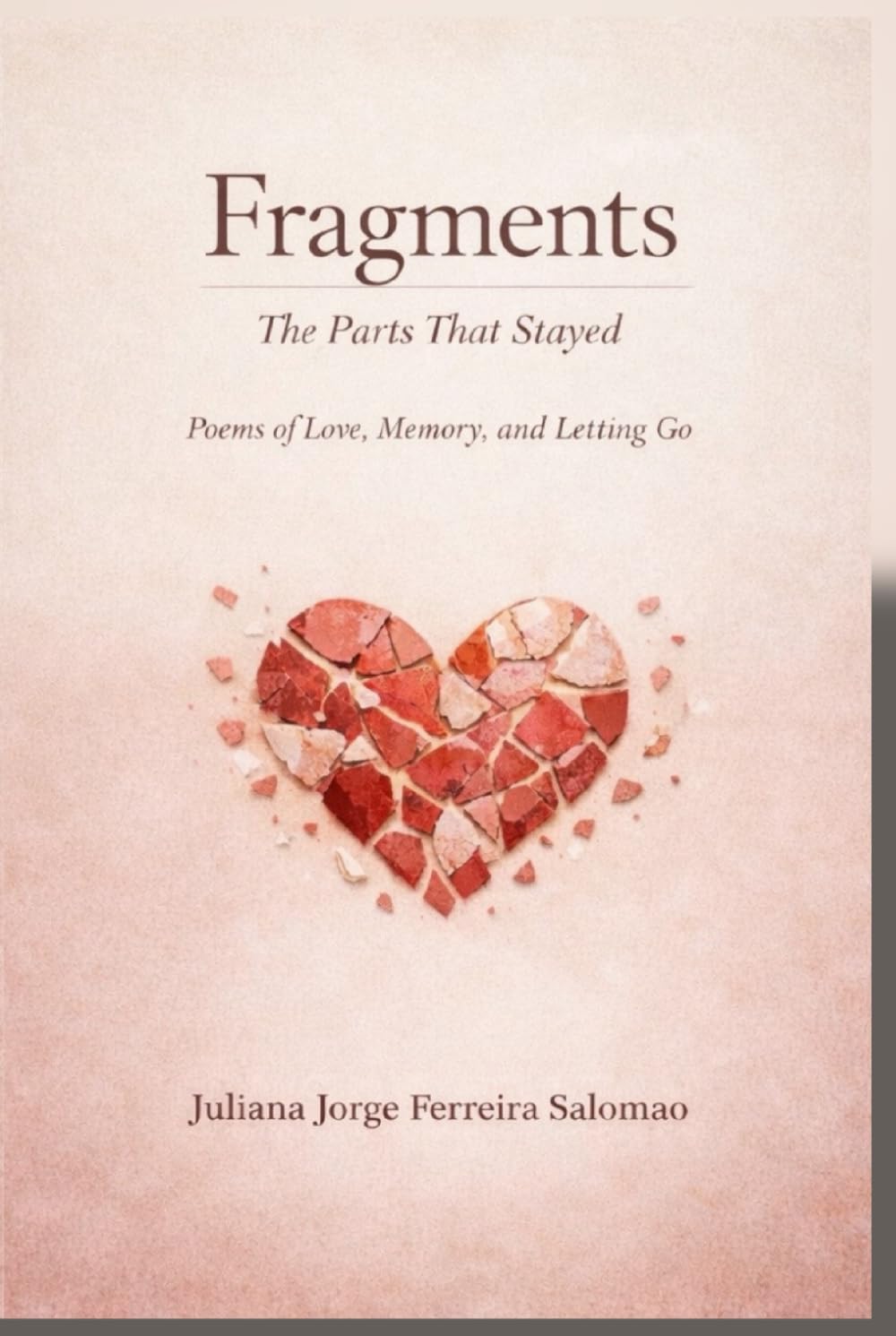 Fragments: The parts that stayed Poems of Love, Memory, and Letting Go