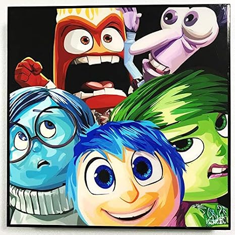 Amazon ポップアートパネル Inside Out インサイド ヘッド アートフレーム ポスター オンライン通販