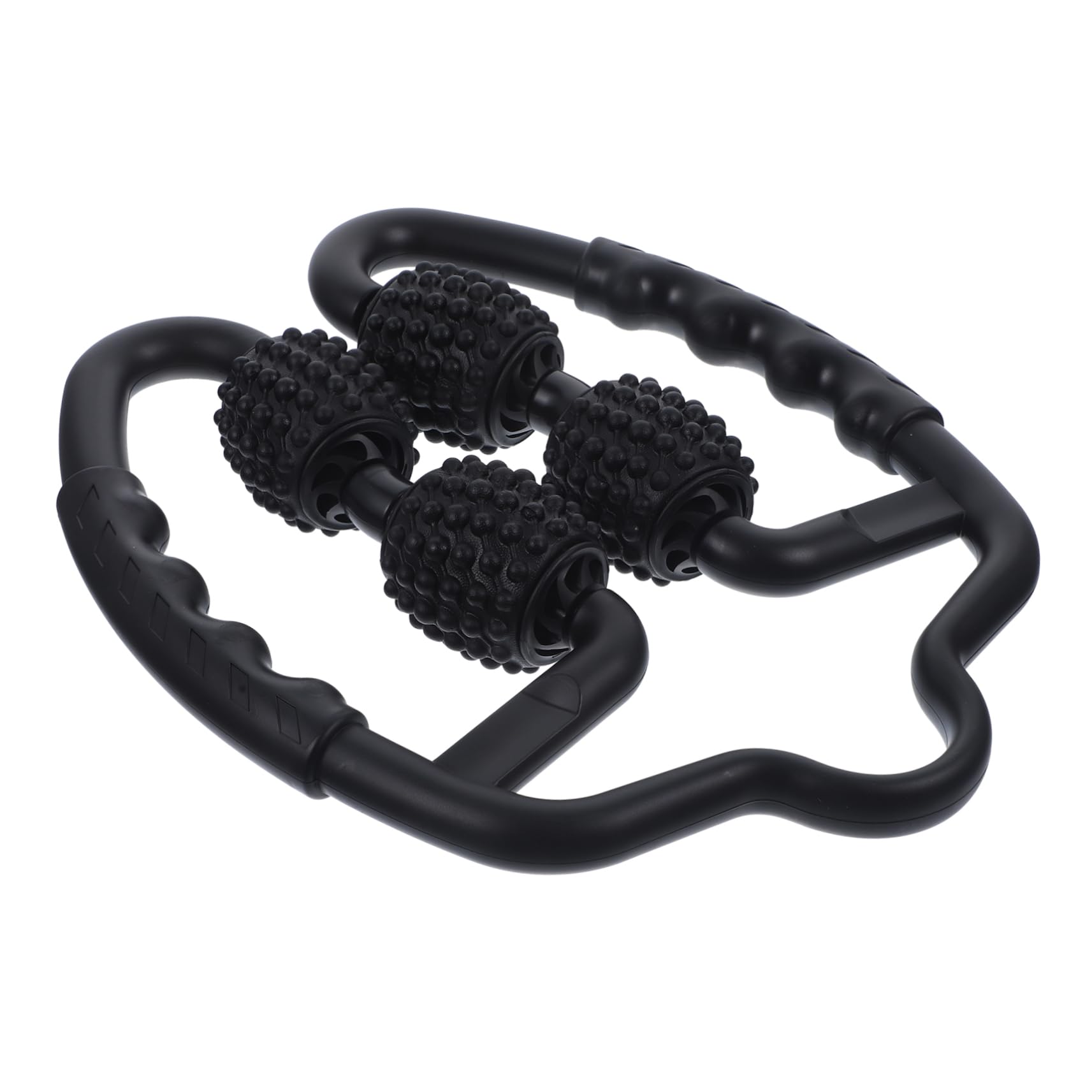 Rullo Massaggiante Manico Comfort per Rilassamento Muscolare in Pp+eva Strumento per Massaggio Muscolare e Fitness per Donna e Famiglia per Gambe e Braccia