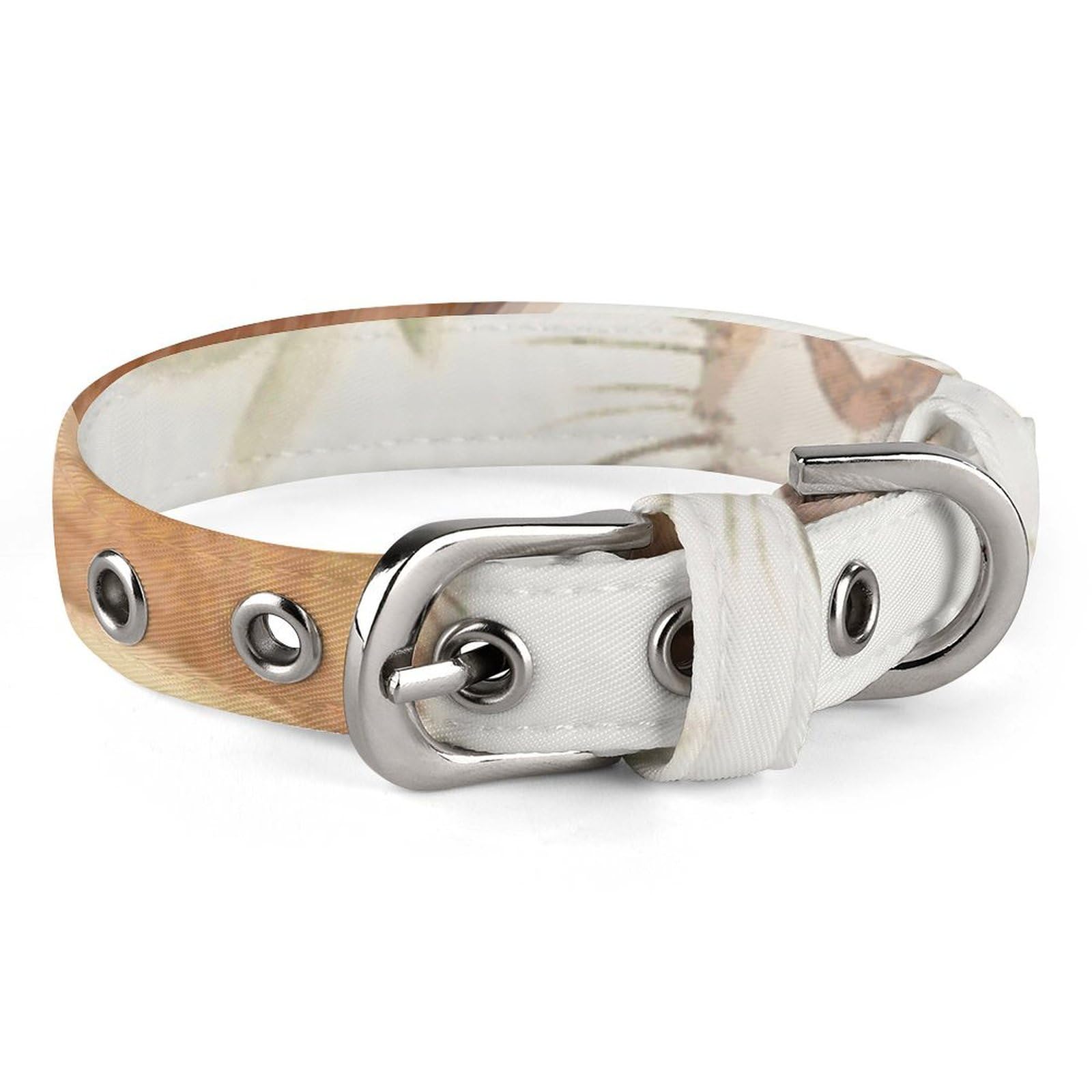 Collier réglable pour chien avec lapin et nœud papillon amovible pour petit animal