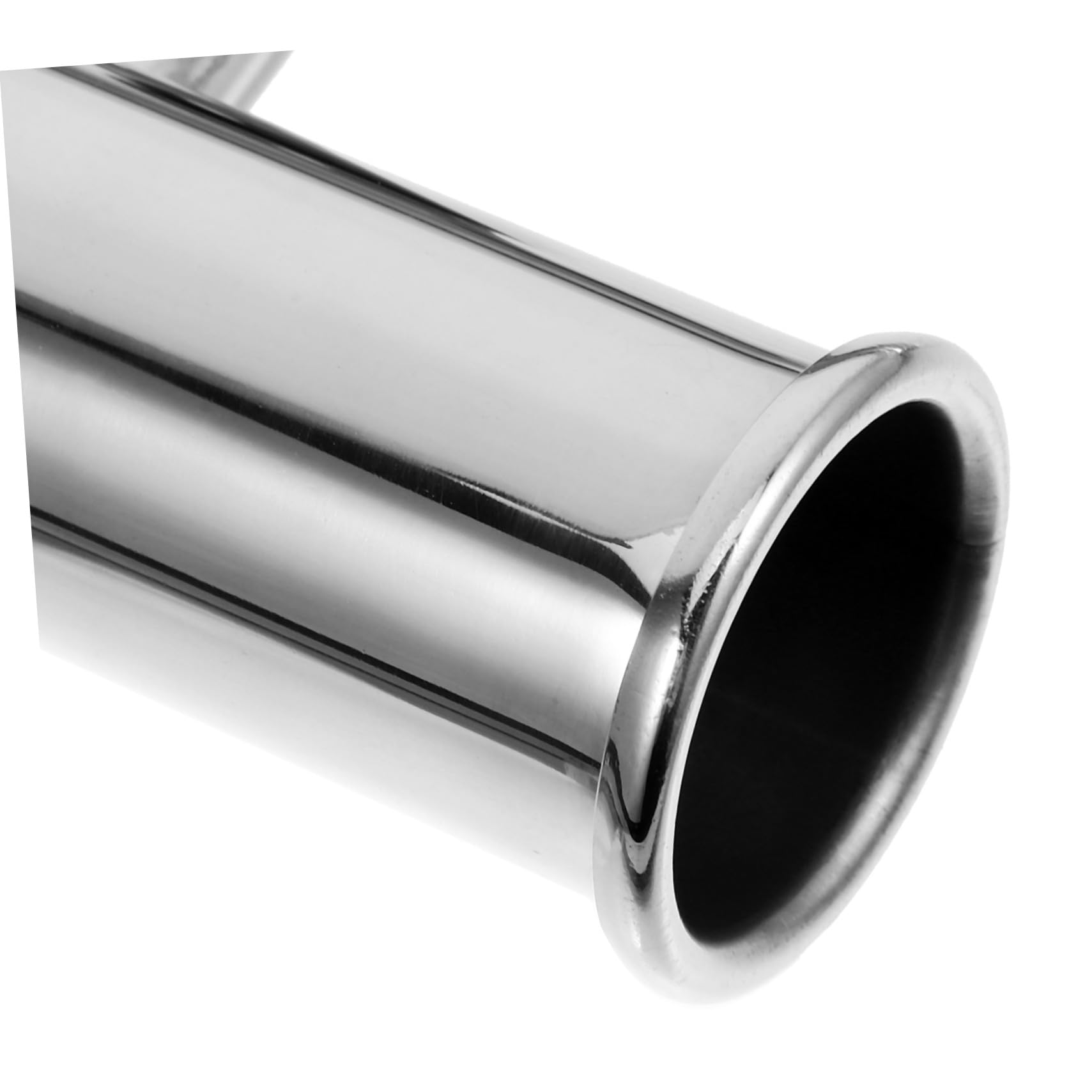 Supporto per Canna da Pesca in Acciaio Inox a Parete Doppio Tubo, Resistente e Antiruggine, per Porta Canne da Pesca Barca Atmosfera Estiva