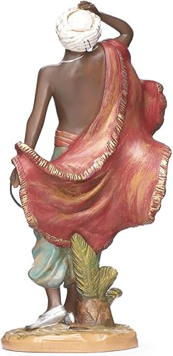 Miniatura 5 de Fontanini por Roman, Samsom The Camel Driver, colección de 12 pulgadas, figura de Belén, fabricada en Italia