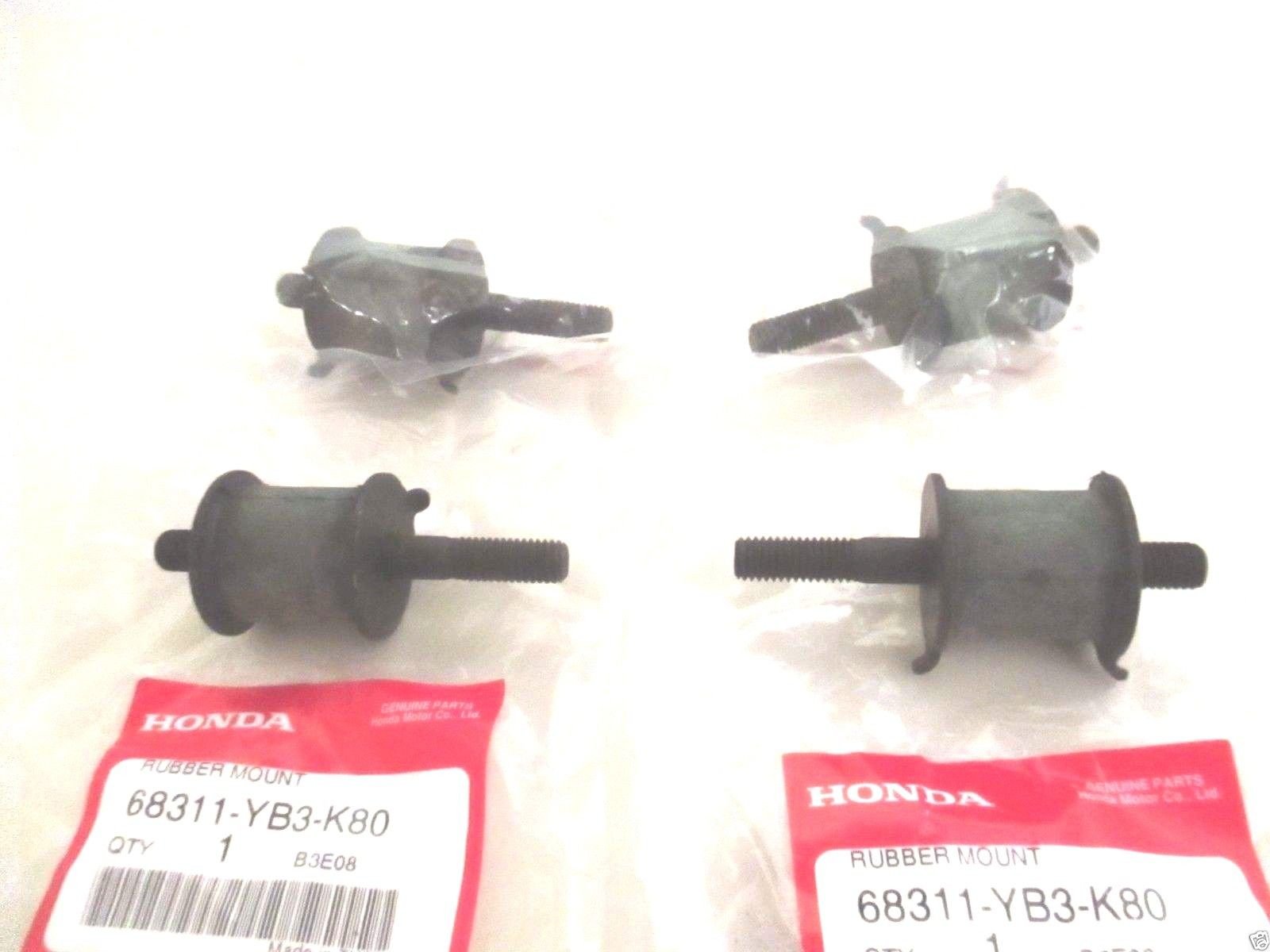 Amazon.com: Honda 4 Pack Genuine 68311-YB3-K80 Engine Mount Rubber 