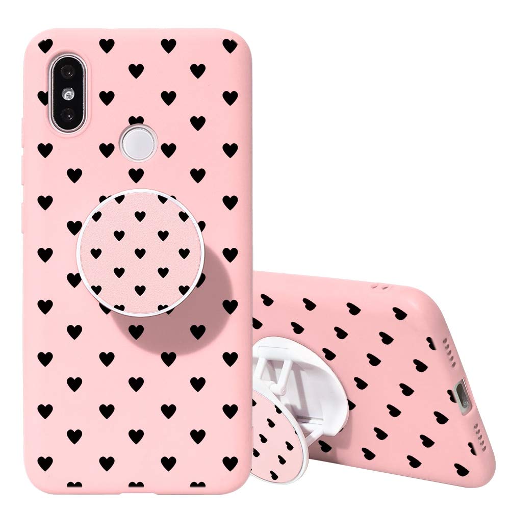 Yoedge Cover Con Supporto Per Xiaomi Redmi Note 8T | Custodia Morbida In TPU Con Stampa Cartoon Antigraffio | Protezione Per Fotocamera - 2