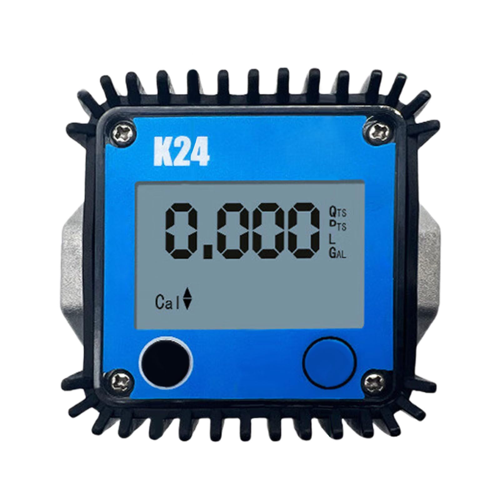 Woedpez 1Inch Gear Flowmeter K24 With High Accuracy Easy To Read For Liquid Measurement Professional Use In Agriculture Fields Agricultural Irrigation Flowmeter