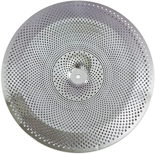 Low Volume China Cymbal, 18 inches Practice China Cymbal, Quiet China Cymbal (18'', Matte Silver)