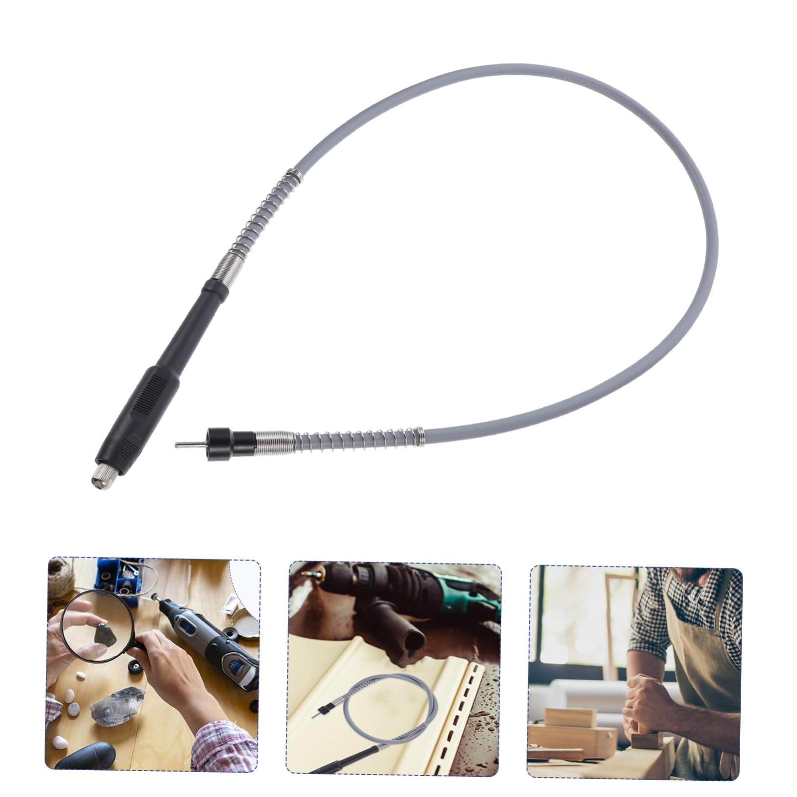Gadpiparty Flexibles Verlängerungskabel Für Elektrowerkzeuge Flexible Bohrfutter Verbindung Für Rotationswerkzeuge Starke Härte 3,2mm Kupplung Für Schwer Zugängliche Stellen